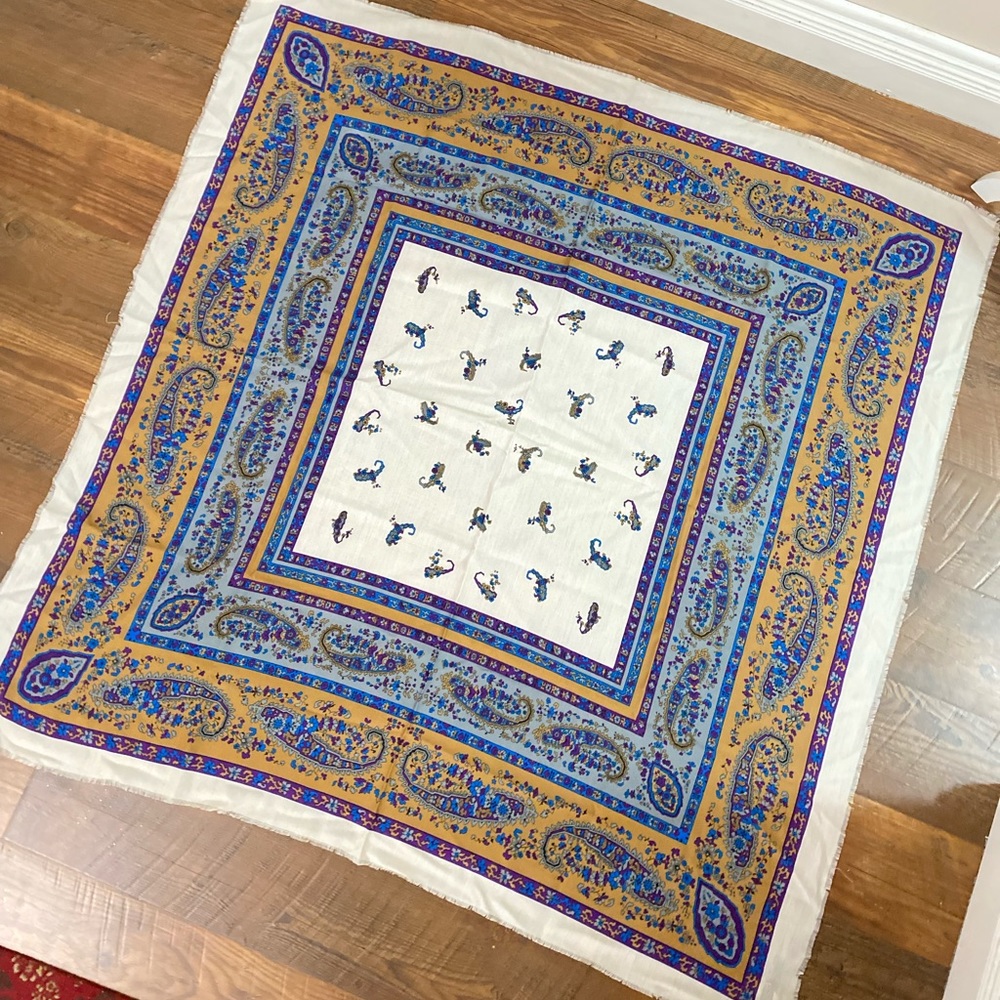Liz Sinclair Printed Paisley Shawl